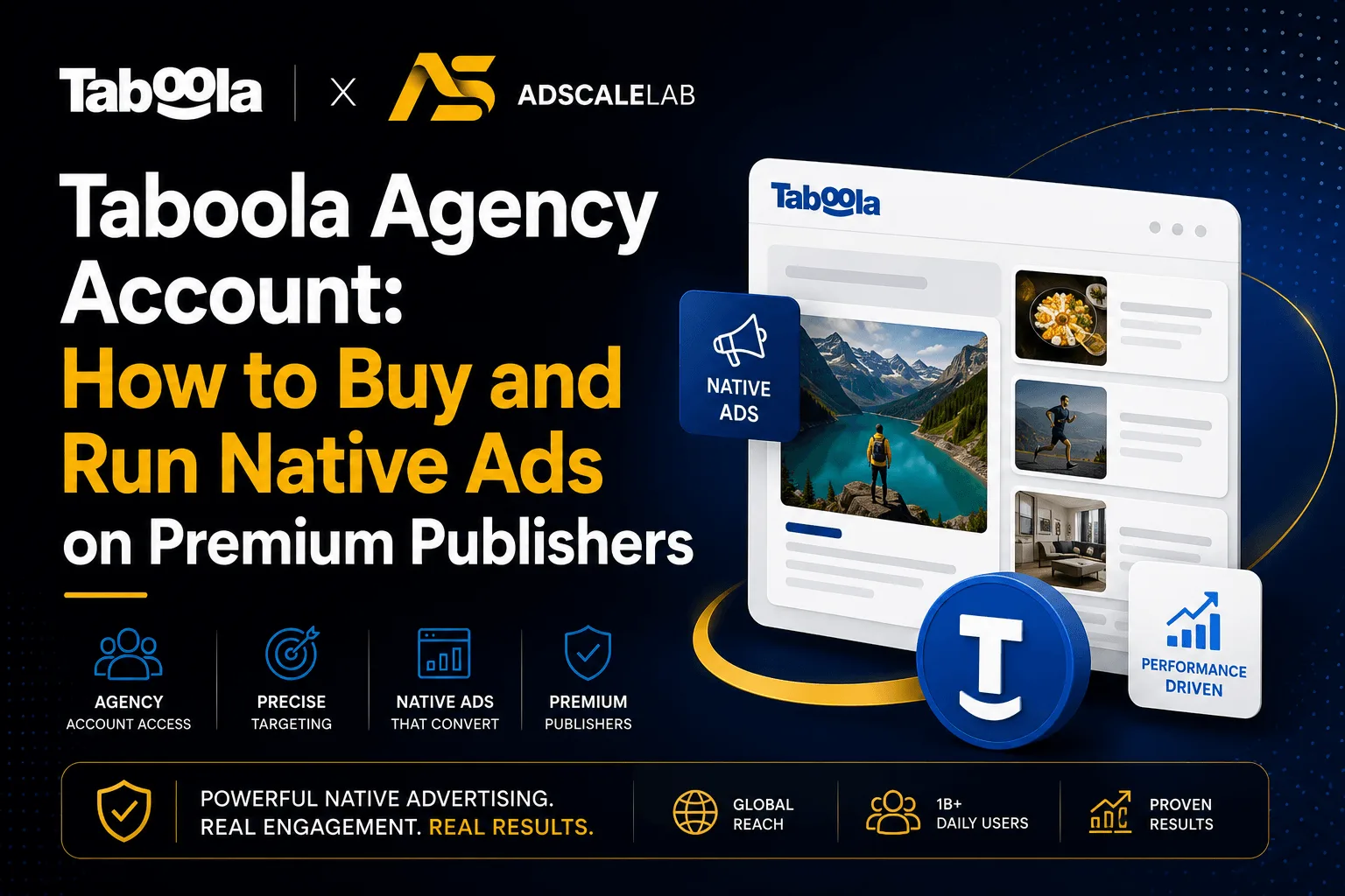 Taboola Agency Account: How to Buy and Run Native Ads on Premium Publishers
