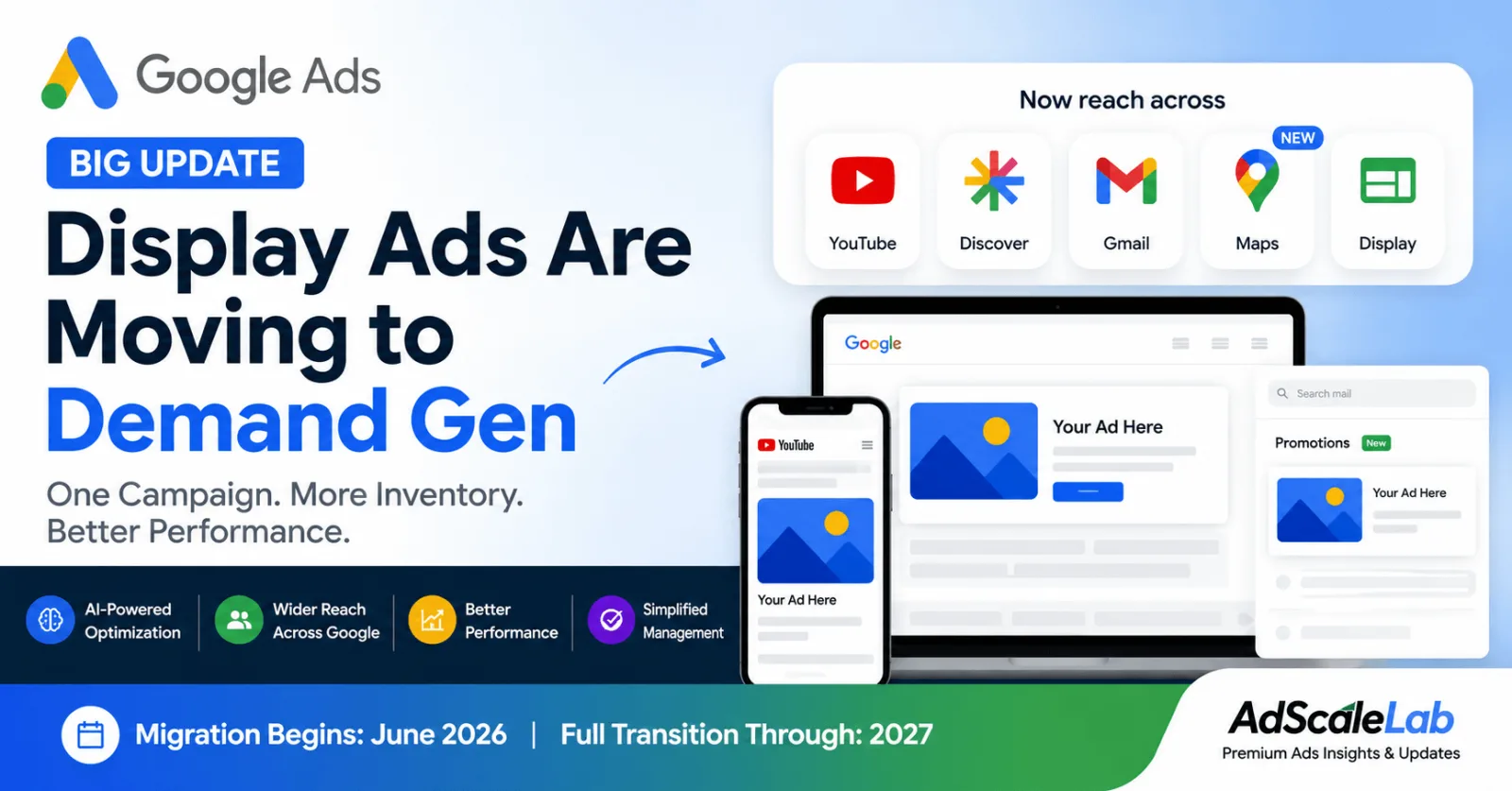 Google Display Ads Are Moving to Demand Gen: What Advertisers Need to Know