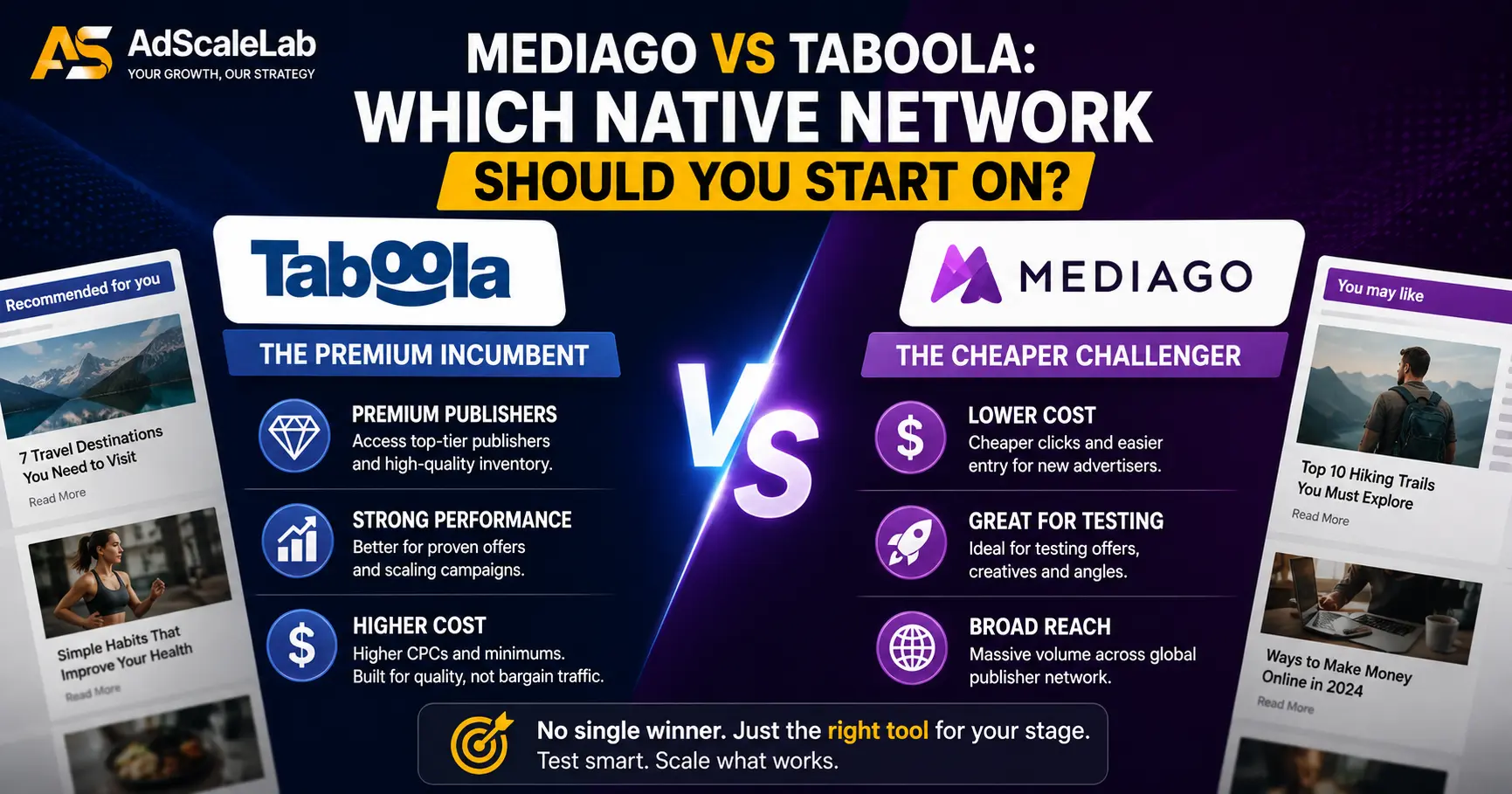 MediaGo vs Taboola: Which Native Network Should You Start On?