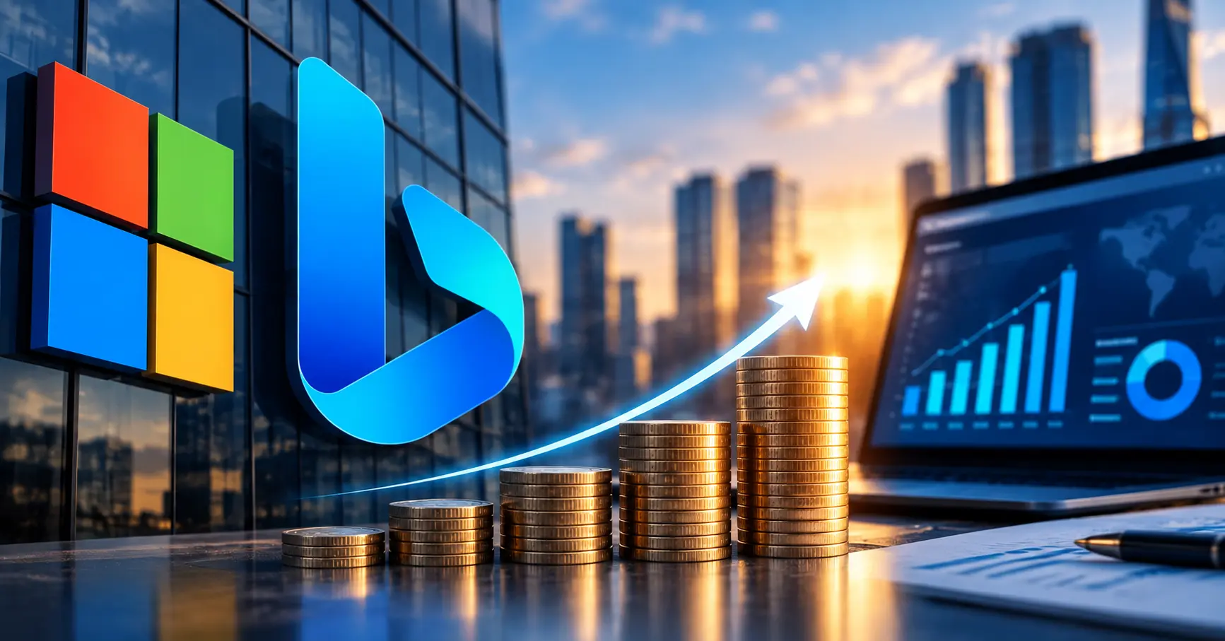 Microsoft Bing Ads Revenue Q4 FY2026 in Actual Dollars