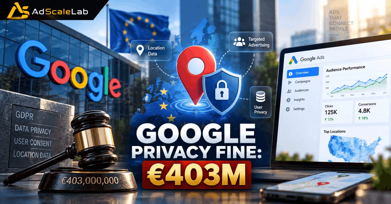 Google Privacy Fine What the €403M Ruling Means for Ads