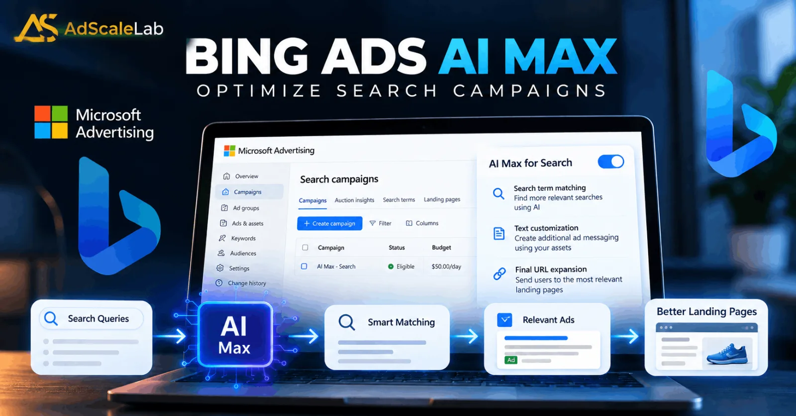 How to Optimize Bing Ads AI Max for Better Search Performance