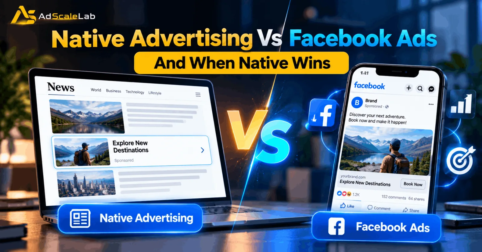 Native Advertising Vs Facebook Ads And When Native Wins