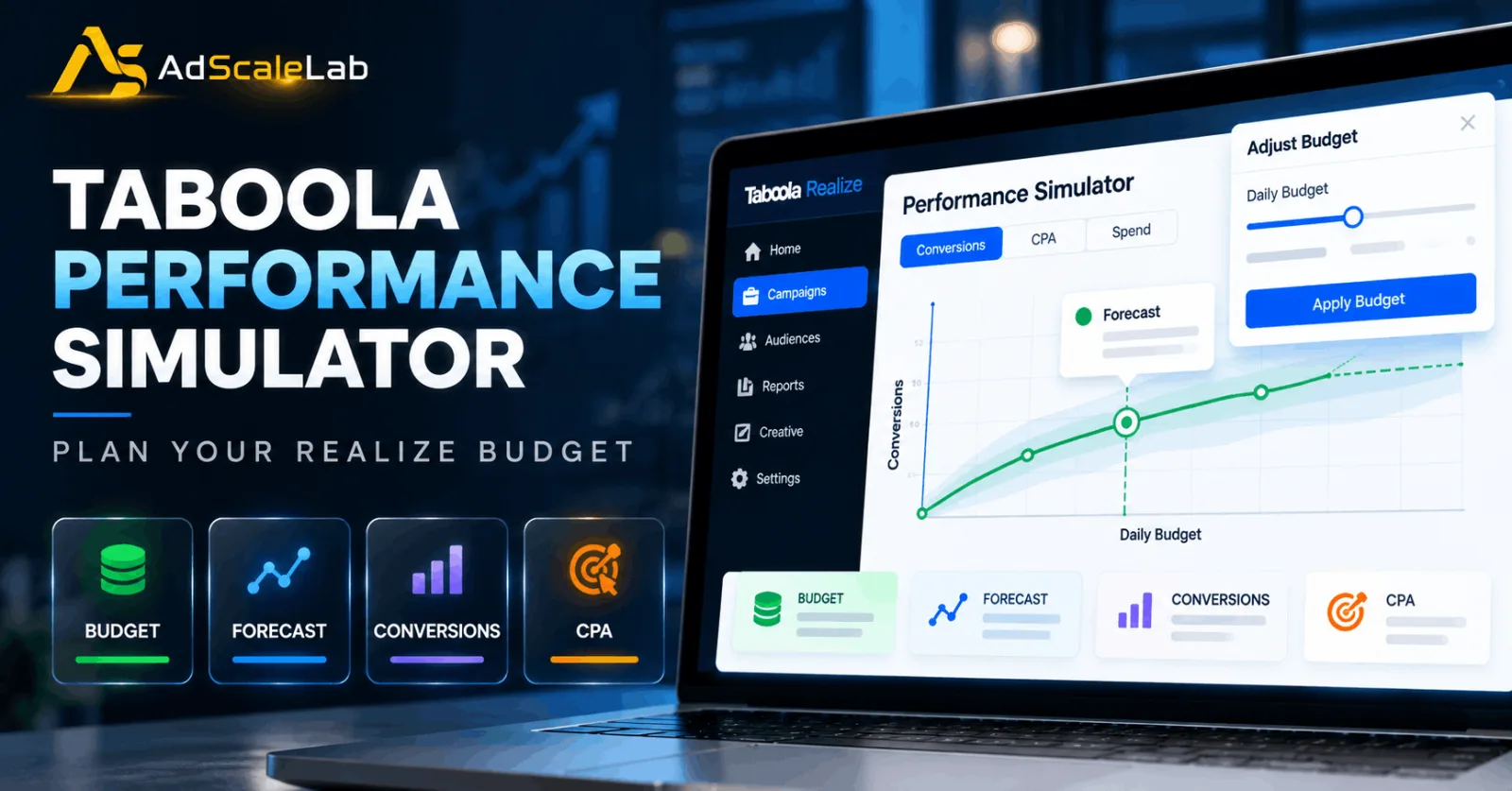 Taboola Performance Simulator How to Plan Your Budget