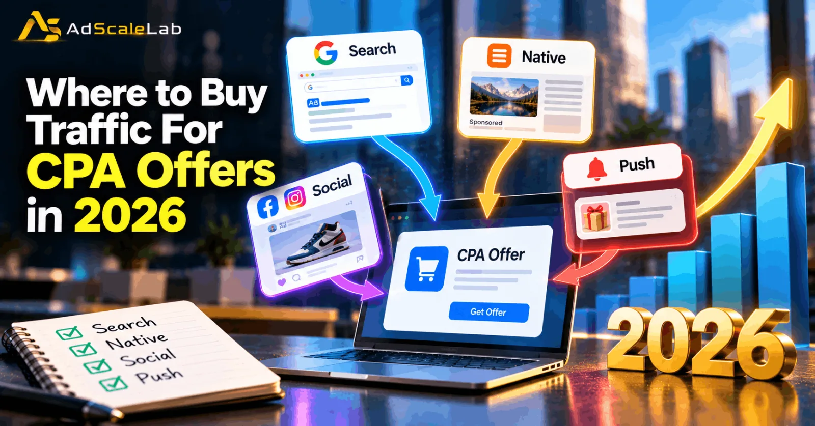 Where to Buy Traffic For CPA Offers in 2026