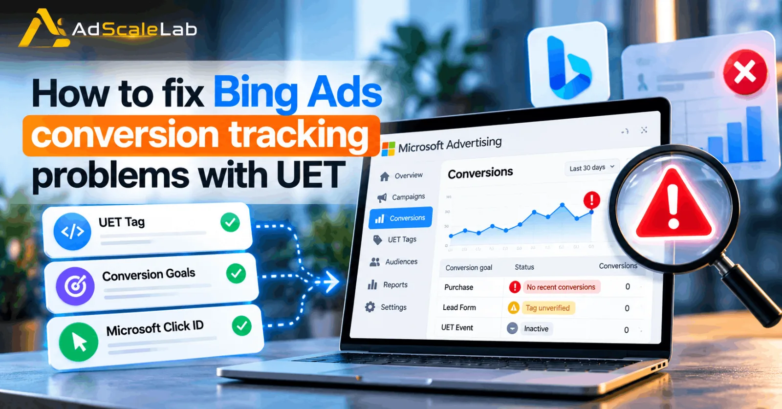 How To Fix Bing Ads Conversion Tracking Problems
