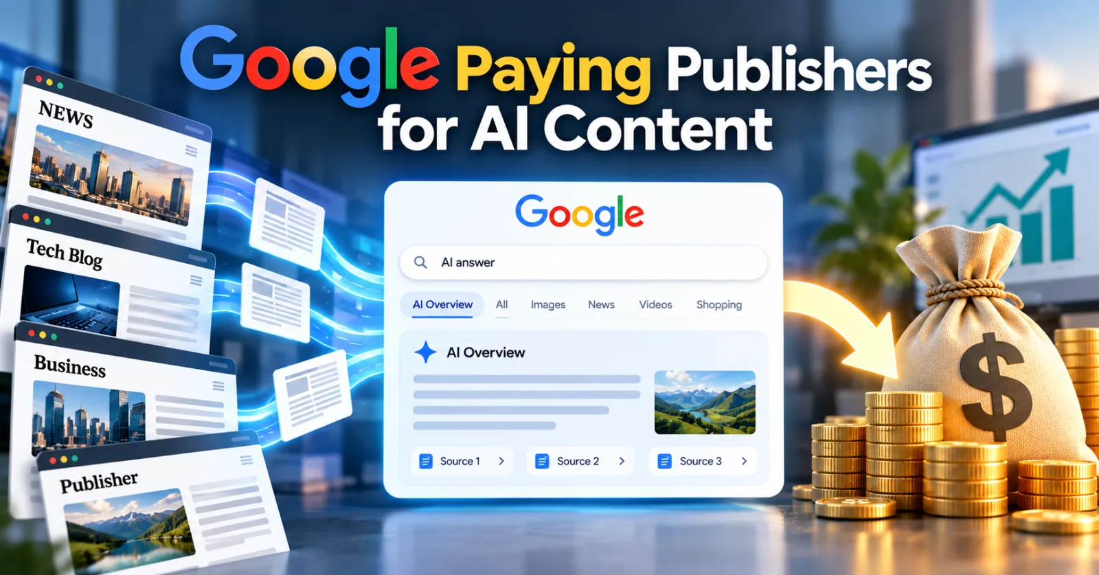 Google Paying Publishers For AI Content What It Means