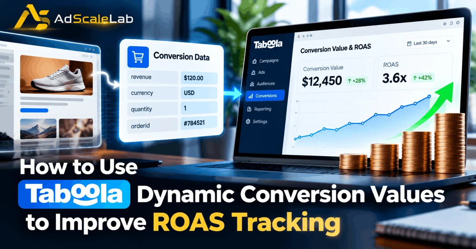 How To Use Taboola Dynamic Conversion Values to Improve ROAS Tracking