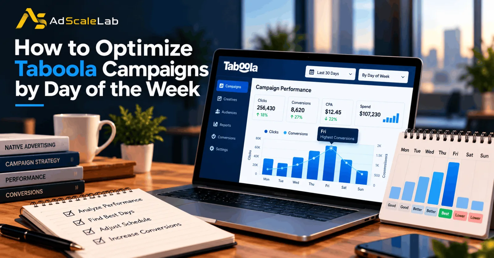 How To Optimize Taboola Campaigns By Day Of The Week