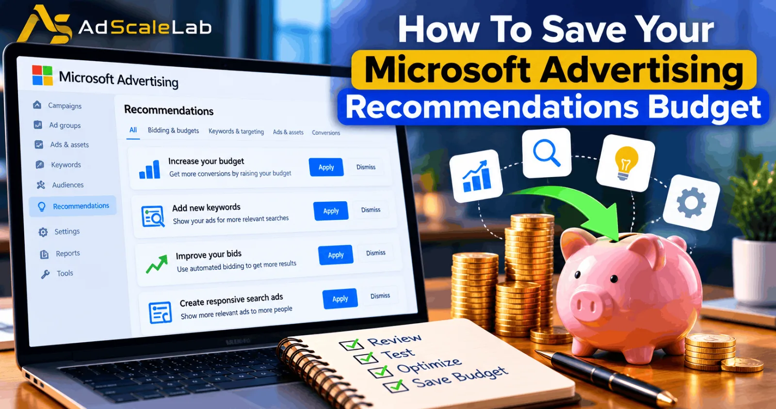 How To Save Your Microsoft Advertising Recommendations Budget
