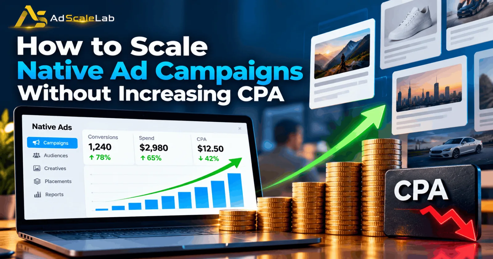 How To Scale Native Ad Campaigns Without Increasing CPA