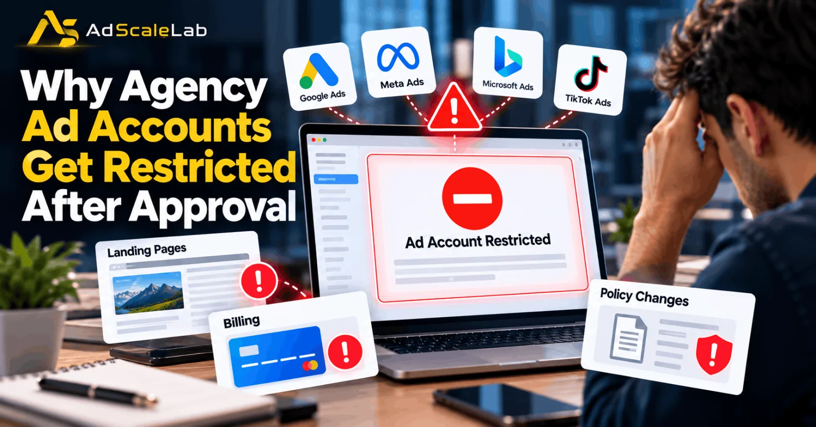 Why Agency Ad Accounts Get Restricted After Approval