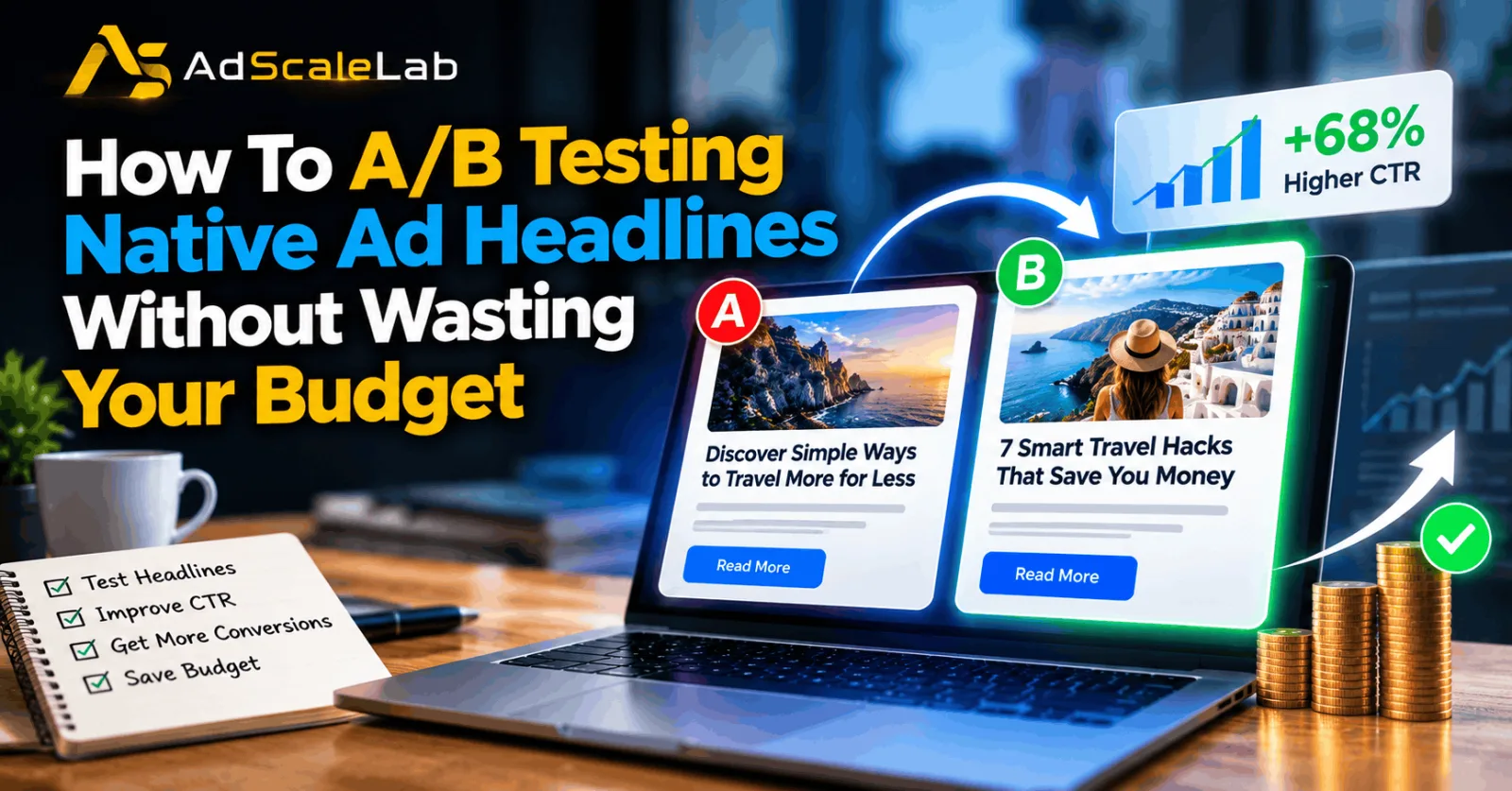 How To A/B Testing Native Ad Headlines Without Wasting Your Budget