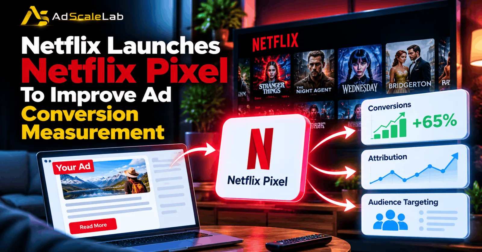 Netflix Launches Netflix Pixel To Improve Ad Conversion Measurement